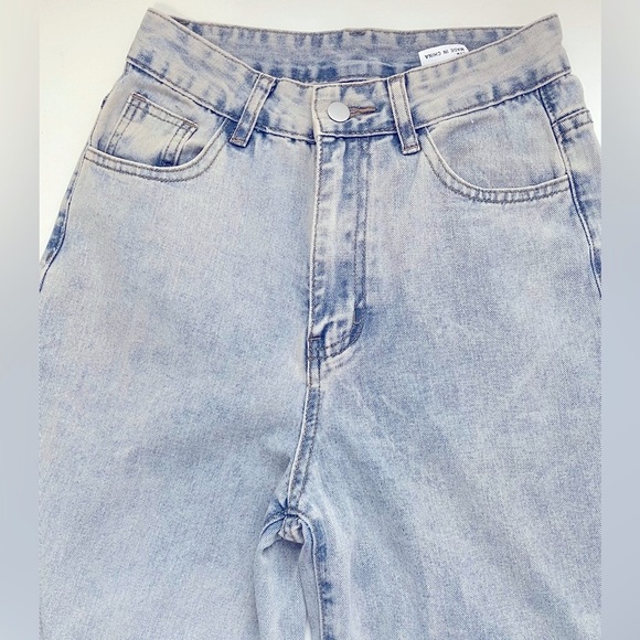 SHEIN Light Blue wide legged Jeans - Size XS - Picture 3 of 11
